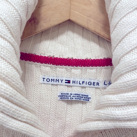 Tommy Hilfiger women cotton sweater. Size L - Picture 2 of 4